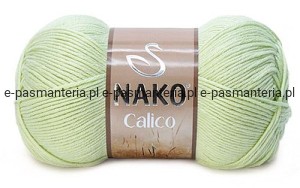 WŁÓCZKA NAKO CALICO  kol. 6707 / jasny zielony