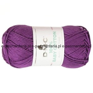 WŁÓCZKA DMC BABY COTTON 100% kol. 756 / fioletowy