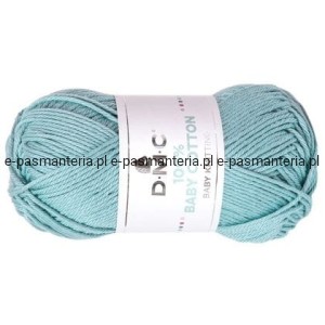 WŁÓCZKA DMC BABY COTTON 100% kol. 767 / niebieski pastelowy