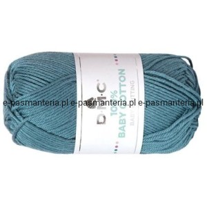 WŁÓCZKA DMC BABY COTTON 100% kol. 750 / morski