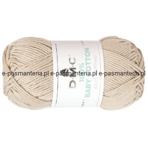 WŁÓCZKA DMC BABY COTTON 100% kol. 773 / jasny beż