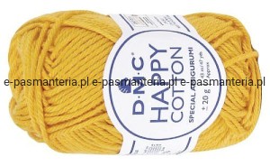 włóczka HAPPY COTTON DMC 794 / złoty
