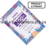 karta podarunkowa cyfrowa 200zł