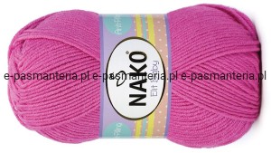 WŁÓCZKA ANTI-PILLING NAKO ELIT BABY 100 kol. 5278 fuksja #