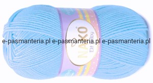 WŁÓCZKA ANTI-PILLING NAKO ELIT BABY 100 kol. 6723 błękitny +