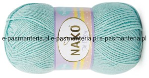 WŁÓCZKA ANTI-PILLING NAKO ELIT BABY 100 kol. 10482 lazur +