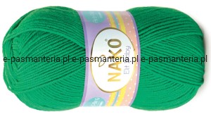 WŁÓCZKA ANTI-PILLING NAKO ELIT BABY 100 kol. 1594 zielony