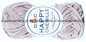 WŁÓCZKA HAPPY CHENILLE DMC kol. 12 popielaty