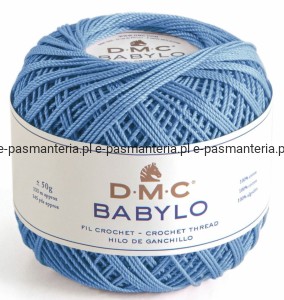 DMC BABYLO 5 kol. 799 niebieski  50gr /133 m. 