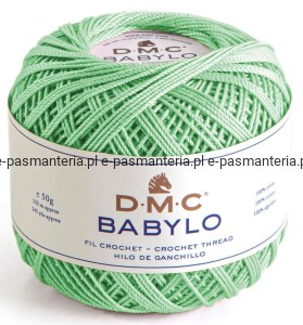 DMC BABYLO 5 kol. 508 pistacjowy  50gr /133 m.  