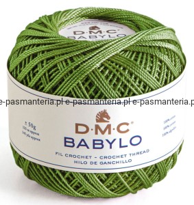 DMC BABYLO 5 kol. 3346 oliwkowy  50gr /133 m.