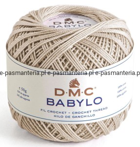 DMC BABYLO 5 kol. 842 beż  50gr /133 m. 