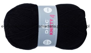 WŁÓCZKA DMC KNITTY 4 KOL.965 / CZARNY