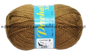 włóczka Arelan Puchata Kotka 100 gr. kol.  3-2231 brąz 