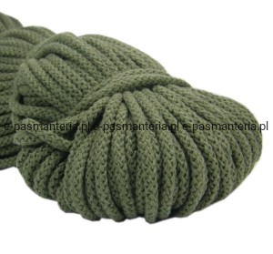 sznurek bawełniany z rdzeniem  fi 3mm 100mb kol.  khaki