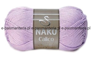 WŁÓCZKA NAKO CALICO  kol. 11222 / fioletowy