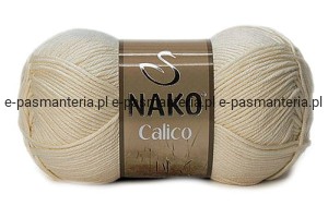 WŁÓCZKA NAKO CALICO  kol. 3777 / beż
