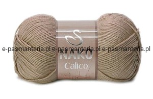 WŁÓCZKA NAKO CALICO  kol. 974 / ciemny beż 