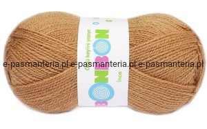 włóczka Bonbon Ince 100gr kol. 98226 / średni brąz 