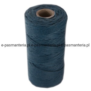 Sznurek do makramy 3mm 100mb kol. 28 Morski