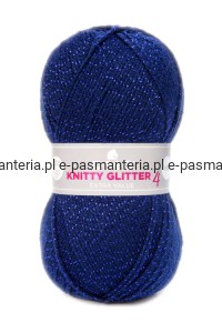 Włóczka DMC Knitty 4 Glitter kol. 231 Granat