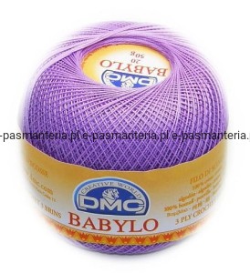 DMC babylo 20 kol. 210 fiolet 50gr/367mb