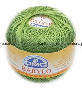 DMC babylo 20 kol. 3346 zielony 50gr/367mb