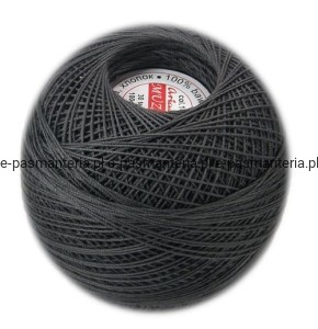 kordonek MUZA 10 kol. 1408 / popielaty