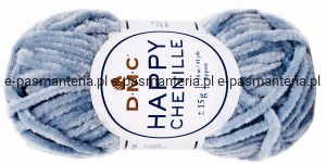 WŁÓCZKA HAPPY CHENILLE DMC kol. 18 brudny niebieski