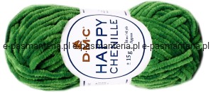 WŁÓCZKA HAPPY CHENILLE DMC kol. 27 zielony