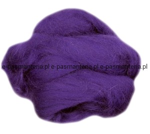 wełna owcza do filcowania- kolor 25"-1530  południowo-amerykańska