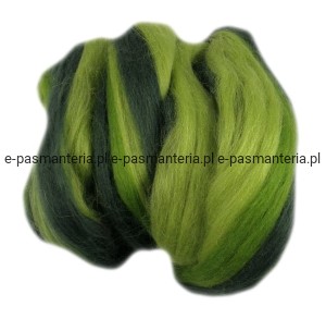 wełna owcza do filcowania,kolor 1199 - melanż południowo-amerykańska