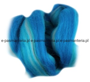 wełna owcza do filcowania,kolor 1169 - melanż południowo-amerykańska