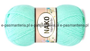włóczka  NAKO SUPER  BEBE 50g kolor: 4710 / seledynowy