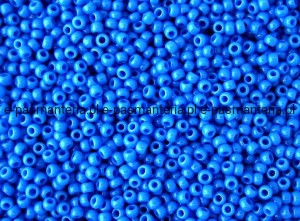 koraliki szklane okrągłe TOHO TR-11 kol. 43D/błękit   2,1mm 10g                    