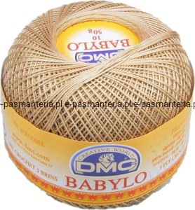 DMC babylo 10 kol. 3864 ciemny beż 50 gr. / 267 m. 