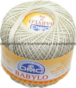 DMC babylo 10 kol. 822 beż 50 gr. / 267 m.      