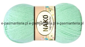 włóczka  NAKO SUPER  BEBE 50g kolor: 11627 / zielony