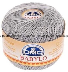 DMC babylo 10 kol. 415 popielaty 50 gr. / 267 m.  