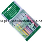 zestaw 7 szydełek  Amour CLOVER  z wyprofilowaną rączką  3675