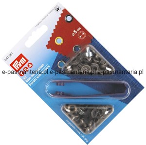 oczka do tkanin, jeansu fi 5mm oksyda 40szt PRYM 541361 .