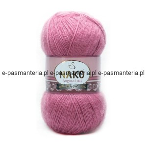 Włóczka NAKO ANGORA LUKS 100g kolor: 6682 róż
