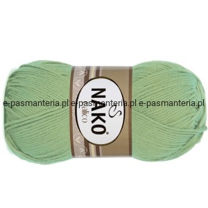WŁÓCZKA NAKO CALICO  kol. 6553 /  zieleń pastelowa
