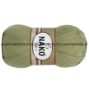 WŁÓCZKA NAKO CALICO  kol. 11923 / khaki