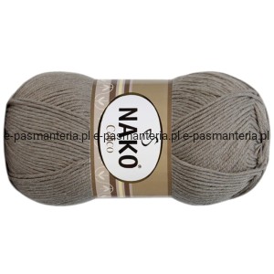 WŁÓCZKA NAKO CALICO  kol. 10693 / ciemny beż