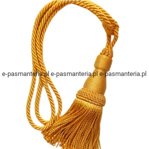 Duży chwost poliestrowy 60cm kol. złoty