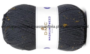 włóczka MAGNUM TWEED DMC kol. 076 / stalowy 400gr