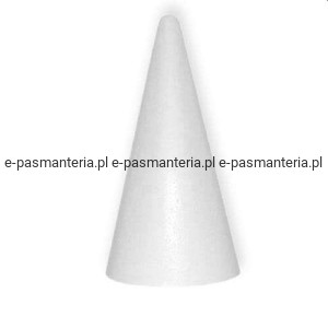 stożek styropianowy 15/6.5cm