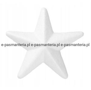 gwiazdka styropianowa 12cm