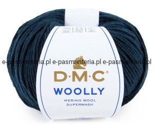 Włóczka DMC Woolly 100% wełna merino kol. 79 jasny granat